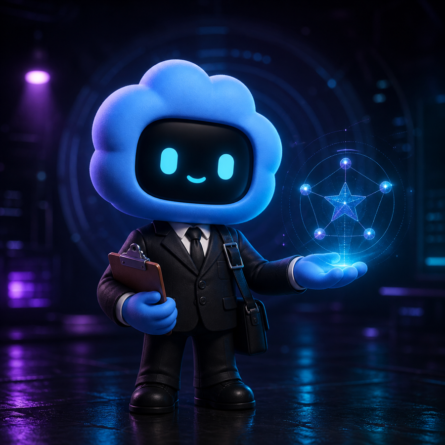 3D portrait of Echo, Operator concierge