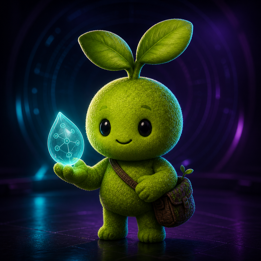 3D portrait of Moss, Capacity gardener